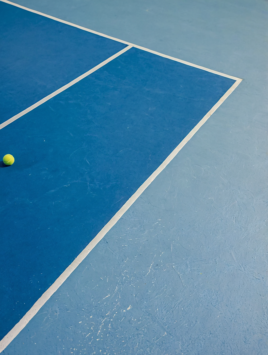 Tennis Court Close Up